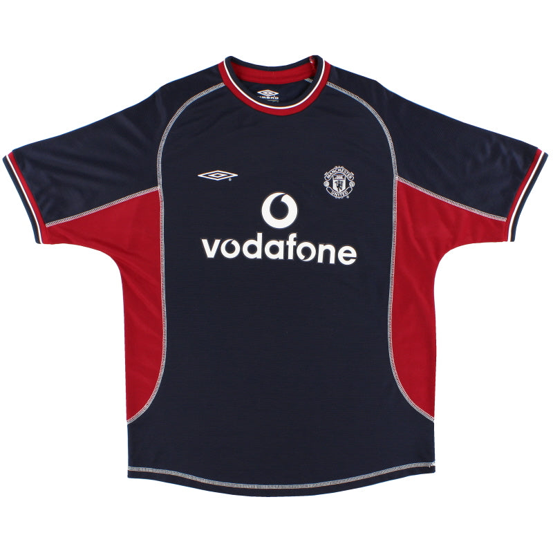 2000-01 Manchester United Umbro Third Shirt *Mint* XL Football Shirt