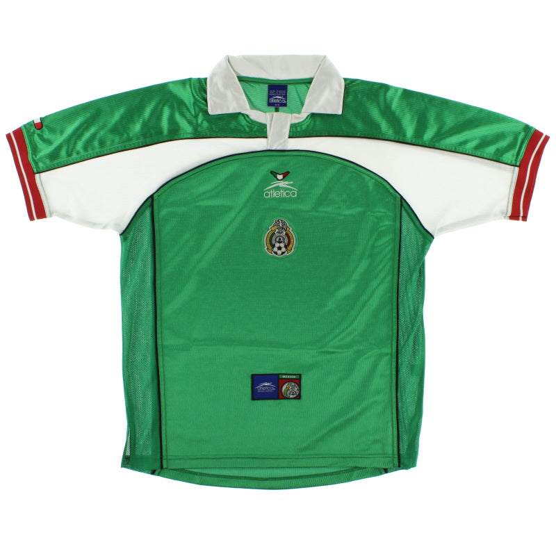 2000-01 Mexico Home Shirt M Football Shirt