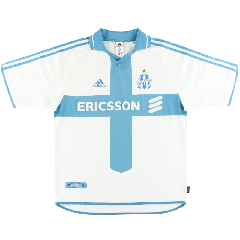 2000-01 Olympique Marseille adidas Home Shirt XL Football Shirt