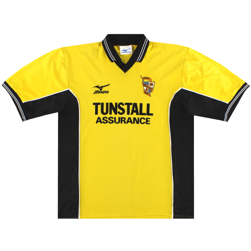 2000-01 Port Vale Mizuno Away Shirt XL Football Shirt