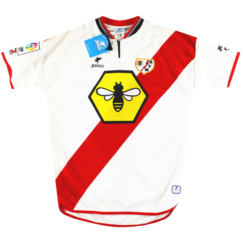 2000-01 Rayo Vallecano Joma Home Shirt *w/tags* M Football Shirt