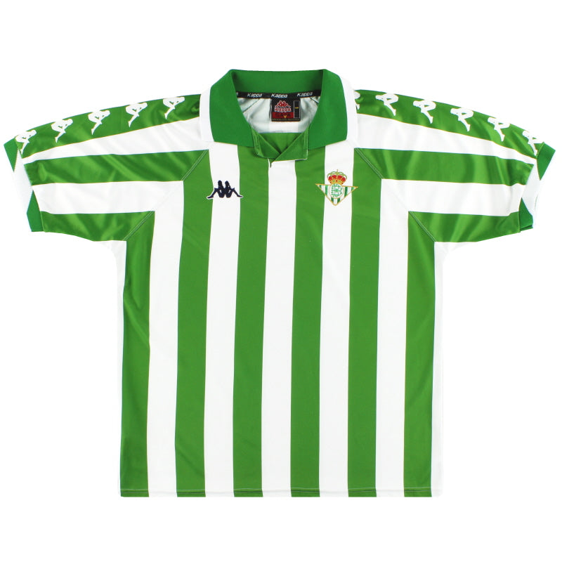 2000-01 Real Betis Kappa Home Shirt L Football Shirt