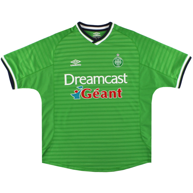 2000-01 Saint Etienne Umbro Home Shirt XL Football Shirt