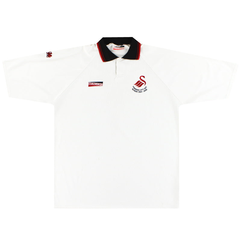 2000-01 Swansea City Polo Shirt XL Polo Shirt