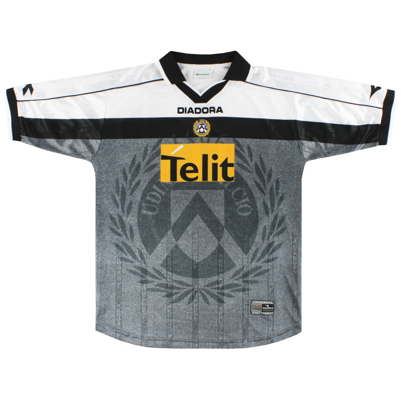 2000-01 Udinese Diadora Third Shirt *Mint* L Football Shirt