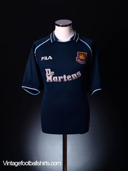 2000-01 West Ham Third Shirt XXL Football Shirt