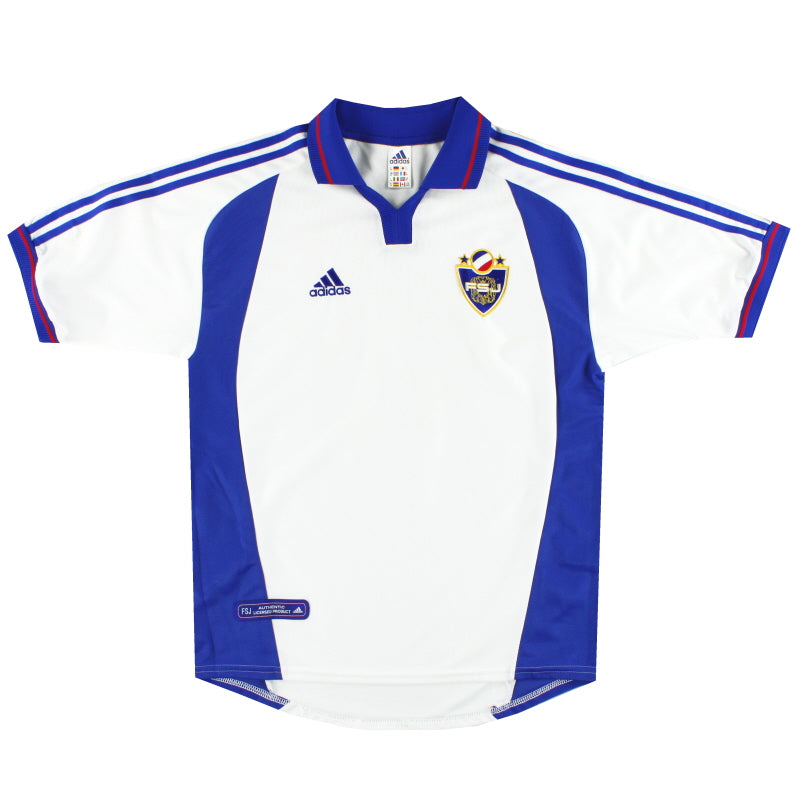 2000-01 Yugoslavia adidas Away Shirt *As New* M Football Shirt