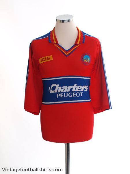 2000-02 Aldershot Town ICIS Home Shirt L Football Shirt