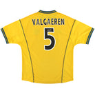 2000-02 Celtic Umbro Away Shirt Valgaeren #5 M Football Shirt