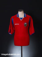 2000-02 Costa Rica Home Shirt XL Football Shirt