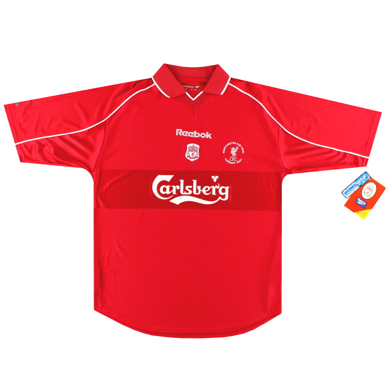 2000-02 Liverpool Reebok 'Cup Final' Home Shirt *w/tags* L Football Shirt