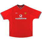 2000-02 Manchester United Umbro Home Shirt XL Football Shirt