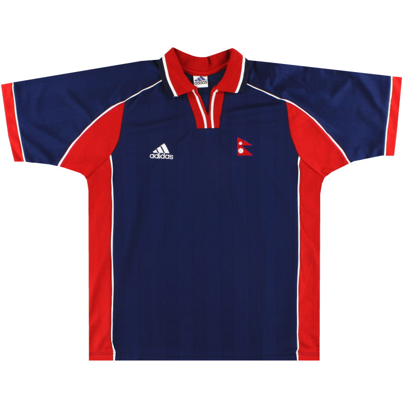 2000-02 Nepal adidas Away Shirt XXL Football Shirt