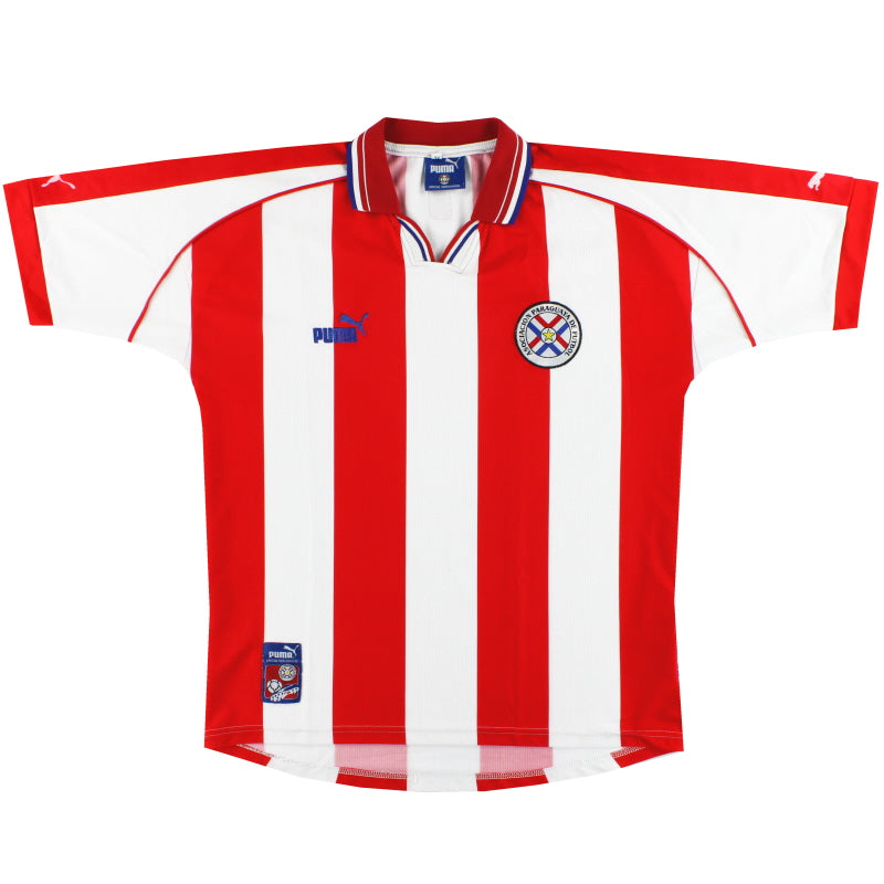 2000-02 Paraguay Puma Home Shirt XL Football Shirt