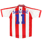 2000-02 Paraguay Puma Home Shirt Santa Cruz #11 XL Football Shirt