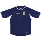 2000-02 Scotland Fila Home Shirt L.Boys Football Shirt