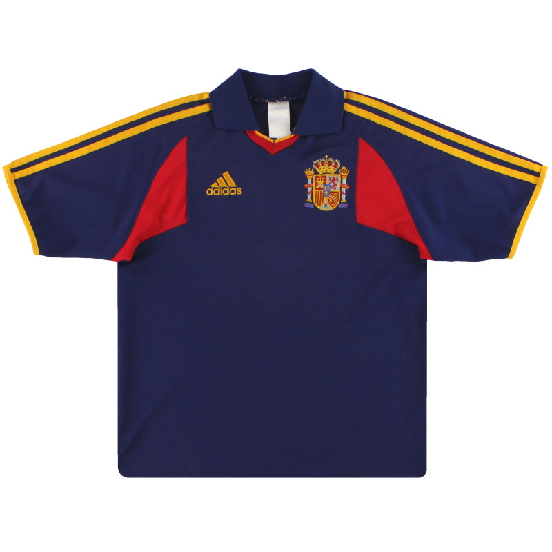 2000-02 Spain adidas Basic Away Shirt XL.Boys Football Shirt