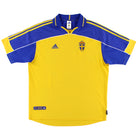 2000-02 Sweden adidas Home Shirt *As New* L Football Shirt