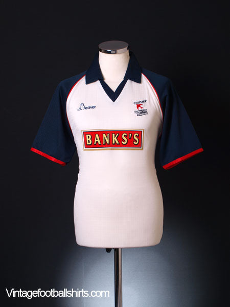 2000-02 Walsall Away Shirt  S Football Shirt