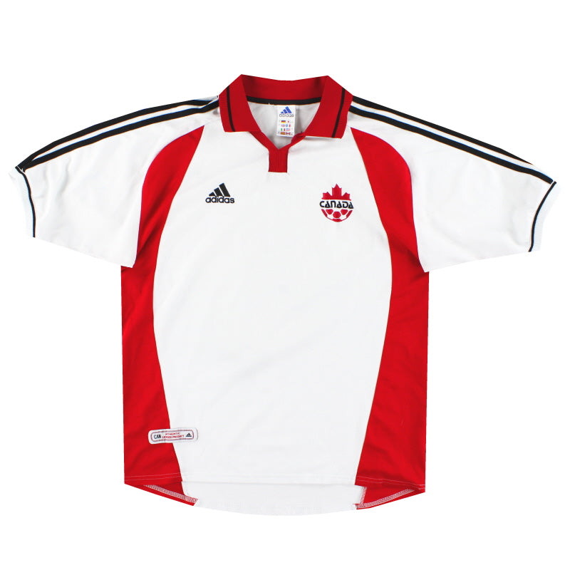 2000 Canada adidas Away Shirt L Football Shirt