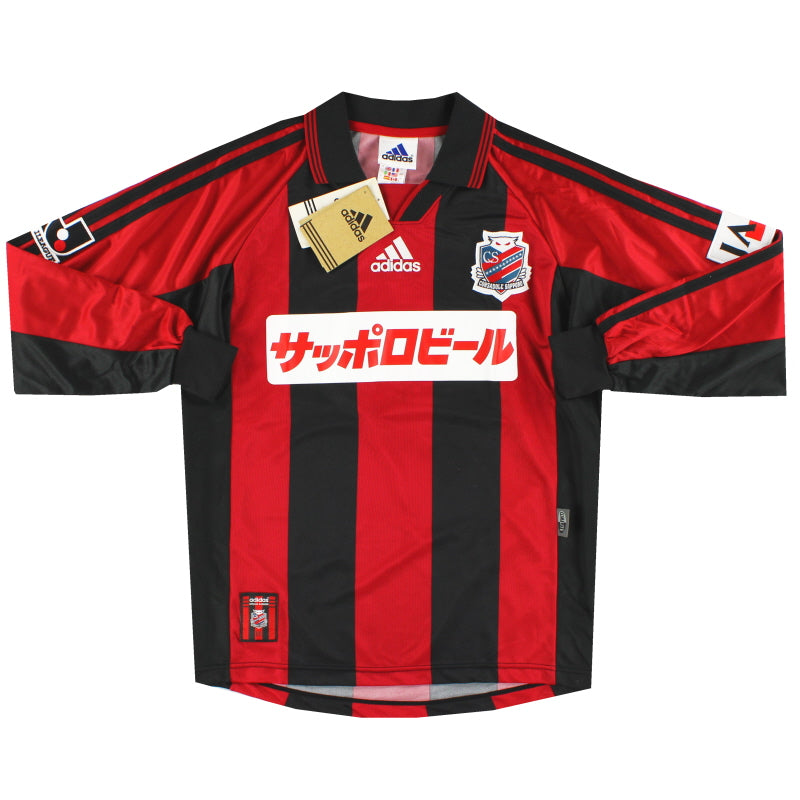 2000 Consadole Sapporo adidas Home Shirt *w/tags* L/S S 756372 | Vintage  Football Shirts