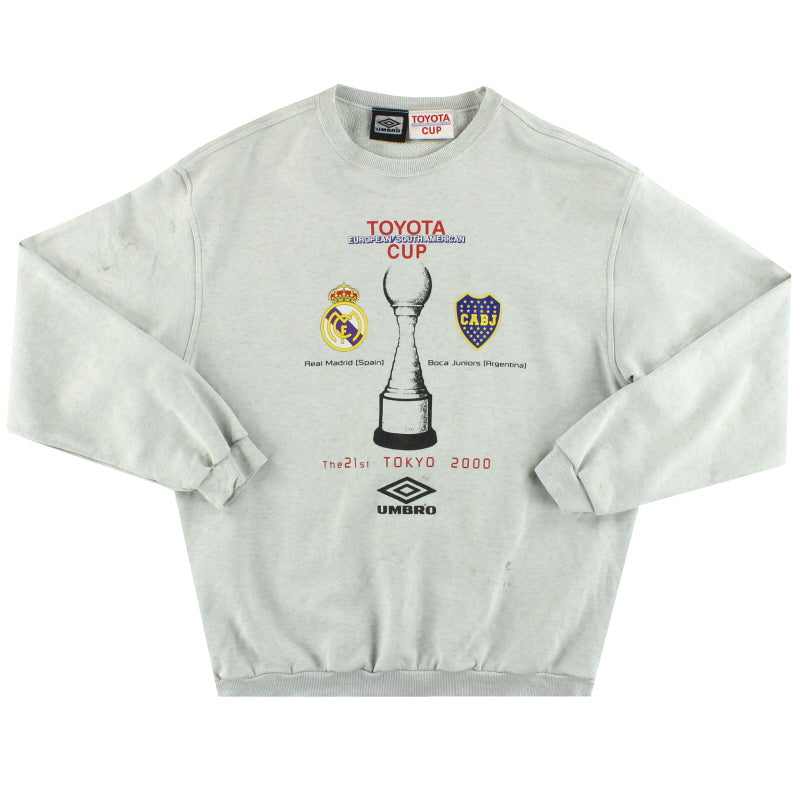 2000 Intercontiental Cup Umbro Sweatshirt S Sweatshirt