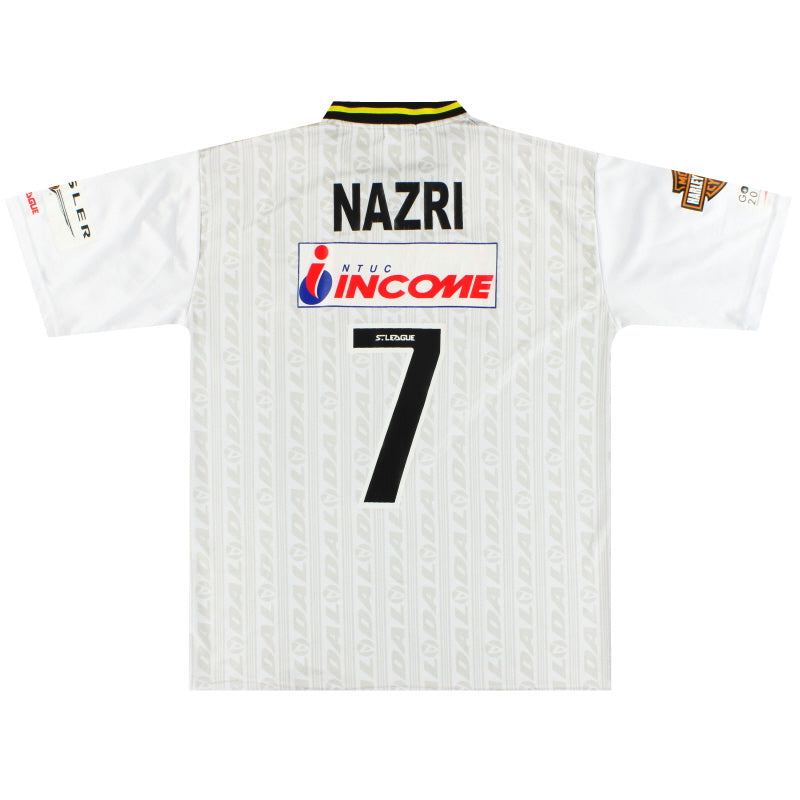 2000 Tampines Rovers Match Issue Away Shirt Nazri #7 XL  Football Shirt