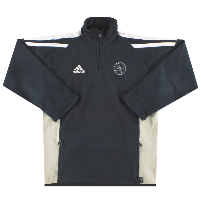 2001-02 Ajax adidas Climawarm 1/4 Zip Fleece S Football Shirt