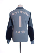 2001-02 Bayern Munich Goalkeeper Shirt Kahn #1 M Football Shirt