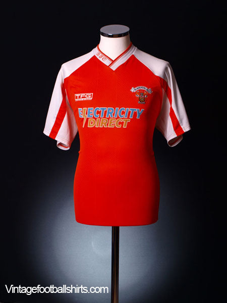 2001-02 Blackpool Home Shirt M Football Shirt