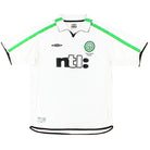 2001-02 Celtic Umbro 'Treble Winners' Away Shirt #7 XL Football Shirt