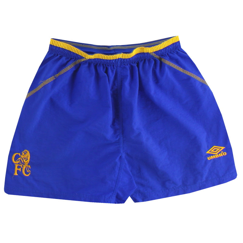 2001-02 Chelsea Umbro Third Shorts M.Boys Football Shorts