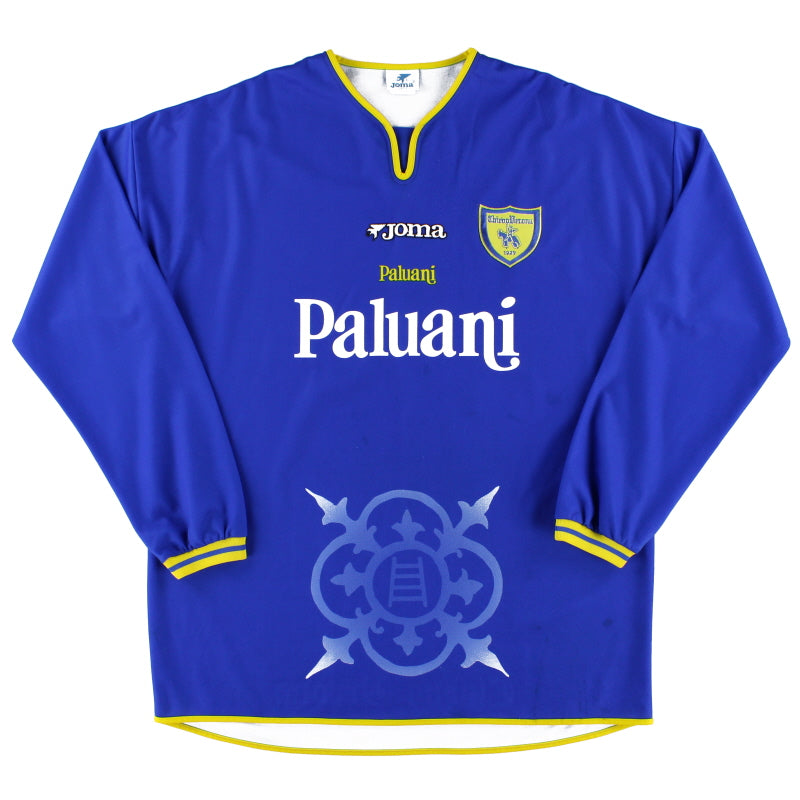 2001-02 Chievo Verona Away Shirt L/S XL Football Shirt