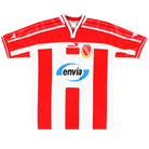 2001-02 Energie Cottbus Jako Home Shirt Miriuta #24 M/L Football Shirt