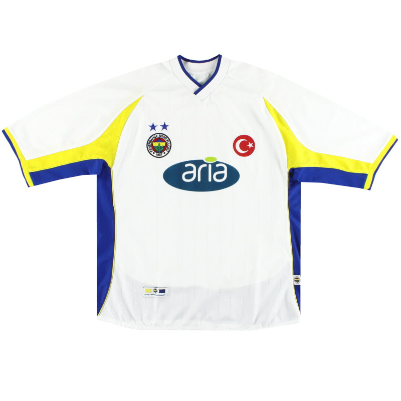 2001-02 Fenerbahce Away Shirt L Football Shirt