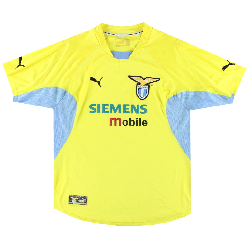 2001-02 Lazio Puma Away Shirt L Football Shirt