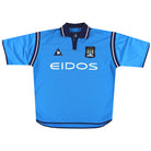 2001-02 Manchester City Le Coq Sportif Home Shirt XL Football Shirt