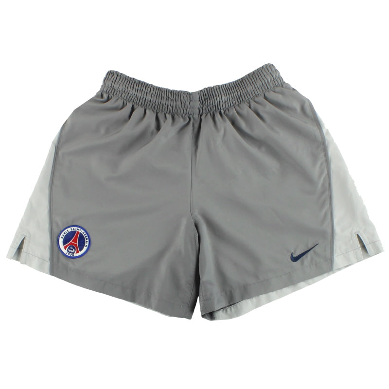 2001-02 Paris Saint-Germain Nike Away Shorts *Mint* M.Boys Football Shorts