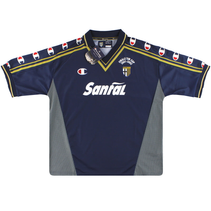 2001-02 Parma 'Finale TIM Cup' Third Shirt *w/tags* XL Football Shirt