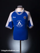 2001-02 Queen of the South Home Shirt L Football Shirt