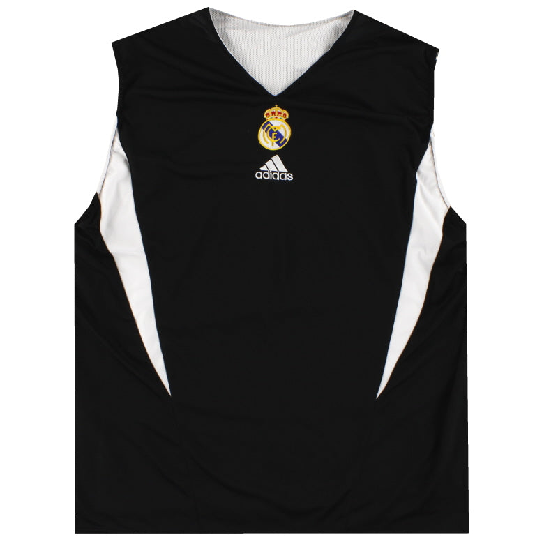 2001-02 Real Madrid adidas Training Vest XL Vest