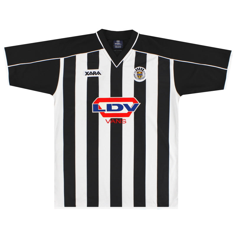 2001-02 St Mirren Home Shirt *Mint* M Football Shirt