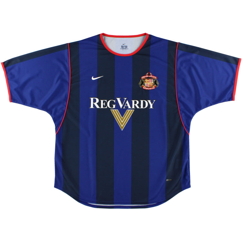 2001-02 Sunderland Nike Away Shirt XXL Football Shirt