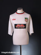 2001-02 Wrexham Away Shirt XL Football Shirt