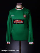 2001-02 Wrexham GK Shirt XL Goalkeeper Shirt