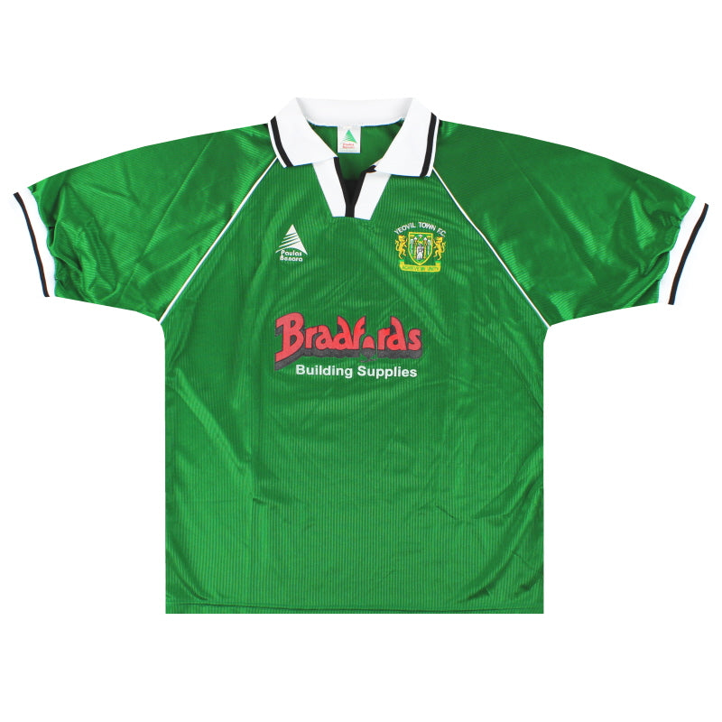 2001-02 Yeovil Town Home Shirt L Football Shirt