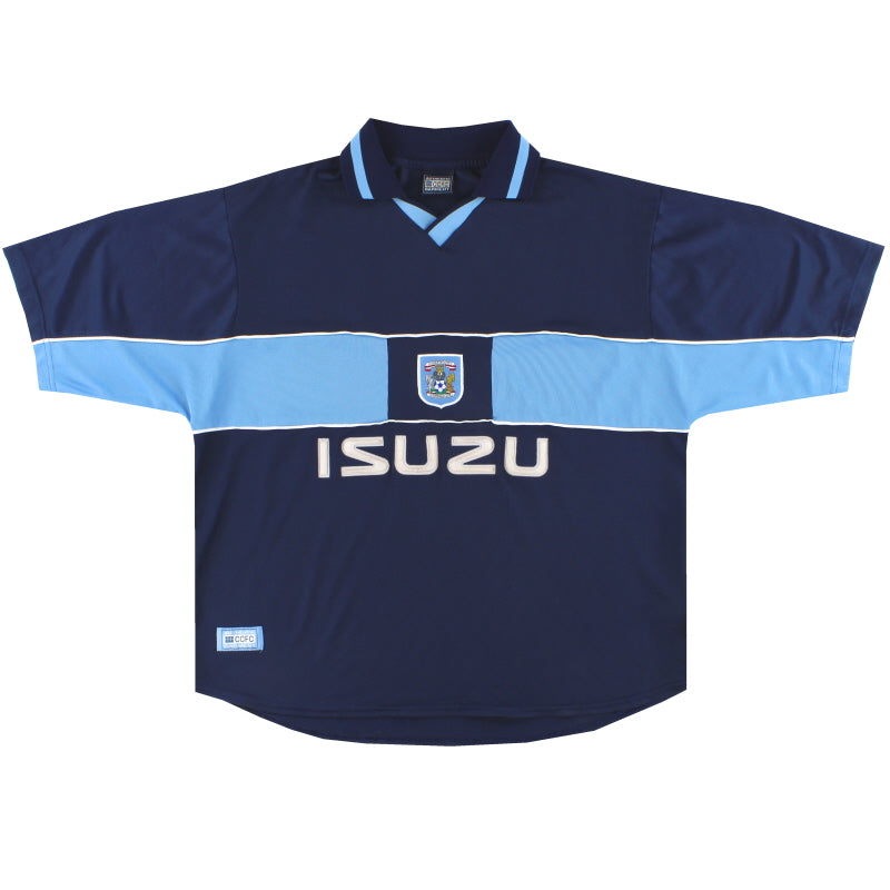 2001-03 Coventry Away Shirt L Football Shirt