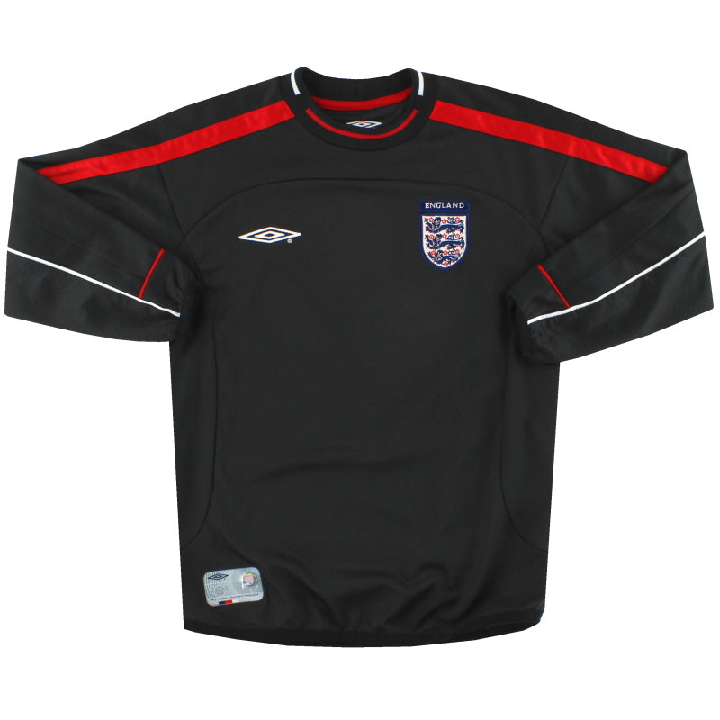 2001-03 England Umbro Goalkeeper Shirt Y Football Shirt