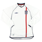 2001-03 England Umbro Home Shirt L/S XL Football Shirt