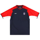 2001-03 England Umbro Training Shirt XL Training Shirt